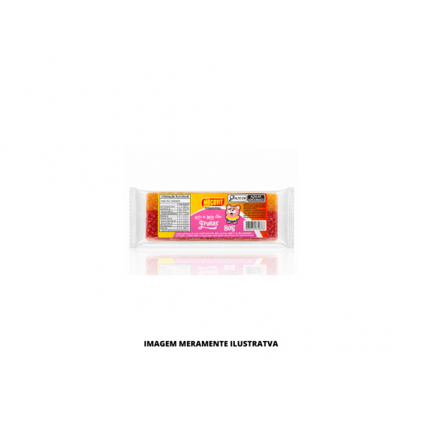 DOCE - MOCOVIT - 80g GELEIA DE FRUTAS - CX48